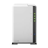 Synology DS220j 2-Bay 8TB Bundle mit 2X 4TB WD RED