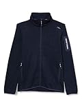 CMP – F.lli Campagnolo Damen Knit Tech Polyester-Strickfleecejacke Fleecejacke, B.Blue-Grey, D38