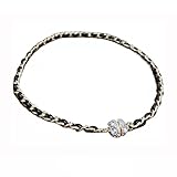 Stilvolle magnetische Halskette, stilvolle magnetische Halskette Kette Halskette, kreative Halskette Schlüsselbein Kette, für Freundin Frau Tochter Mama (Gold)