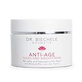 Dr. Biechele Anti-Age Tages- und Nachtcreme - 50ml Feuchtigkeitscreme für Männer und Frauen - Anti-Aging Creme - Schutz vor Hautalterung und Falten - mit Wirkstoffen aus der N