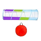 ershixiong Spieltunnel，Baby Tunnel Spielzeug，150/180cm,Kleinkinder Tunnel für Kinder Pop Up Crawl durch Krabbeltunnel Baby