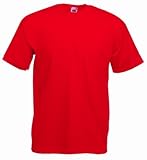 Fruit of the Loom Valueweight T-Shirt Diverse Farbsets Rot XL