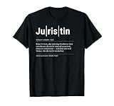 Juristin T-Shirt Lustiges Geschenk Kolleg