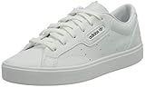 adidas Damen Sleek Vegan Sneaker, Cloud White/Green/Core Black, 40 EU