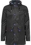 HOMEBASE 3-in-1 Regenjacke - Hamburg Edition Herren 22314501 Schwarz Marine, XXL Schwarz M