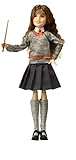 Mattel Harry Potter FYM51 - Hermine Granger Sammlerpuppe (ca. 25 cm) mit Hogwarts-Uniform, Gryffindor-Robe und Zauberstab, Spielzeug ab 6 J