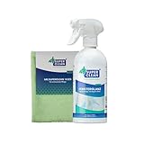 Superclean, Fensterglanz Fensterreiniger, Sprühreiniger mit Abperl-Effekt, Glasreiniger, Inhalt: 500 ml + Mik