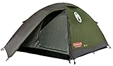 Coleman Darwin 3 Zelt, 3 Mann Campingzelt, einfach aufzubauen, 3 Personen Zelt für Trecking und Touren, wasserdicht WS 3.000