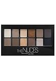 Maybelline New York Lidschatten Palette, The Nudes Palette, 12 Farb