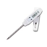 TFA Dostmann Pocket-Digitemp S digitales Einstichthermometer, Taschenformat, abwaschbar, Profi-Einsatz, Temperaturk