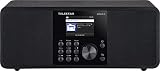 Telestar DIRA S 2 Multifunktions-Stereoradio (Digiradio, Hybridradio, DAB+/UKW, USB Musikplayer, UPnP, DLNA und Bluetooth 5.1, TFT LCD Farbdisplay)