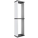 DAUERHAFT CD-Speicherständer mit Mehreren Kapazitäten CD-Diskette 1078,0 g Gewichtsturm-Schutzständer für Speicherregal für PS5 / Nintendo-Sw