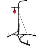 VEVOR Kapazität 60kg Boxstation Höhe 200cm Boxing Kit Boxsack Unterstützung Robuste Faltende Boxsack