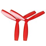 Drohnenzubehör Propeller 4 Stk. Drohnenpropeller 4045 5045 6045 3 Blätter Propeller Bull 3- Blatt Nasenstützen 2 Ccw 2 Cw Kompatibel mit Qav210 250 Racing Quadcopter Drohnenzubehör(Bundle:4045( 4 Z