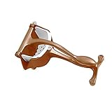 NC Handfruchtpresse Manueller Entsafter, Tragbare, Frischsaftpresse mit Multifunktionen, Hebel-Design, für das Fruchtsaft-Auspressen (Gold)