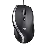 Logitech M500s Kabelgebundene Maus mit fortschrittlicher hyperschneller Scroll- und Kippfunktion, anpassbaren Tasten, hochpräziser Abtastung mit DPI-Schalter, USB-Plug&Play - G