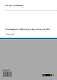 Grundlagen und wichtige Regelungen des I
