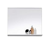 trendteam smart living Badezimmer Wandspiegel Mezzo, 60 x 50 x 10 cm in Weiß mit Ablag