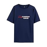 SYXZ Ersatz für Grey's Anatomy T-Shirt Männer Frauen T-Shirt Kurzarm Junge Mädchen T-Shirt Herren Kleidung,Blau,XL