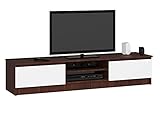 Shumee TV-Schrank 160cm WENGE/W