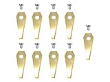 SECURA Messer im Set kompatibel mit Bosch Indego 1100 Connect Rasenrob