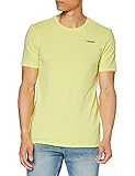 G-STAR RAW Mens Base Slim T-Shirt, Yellow (dk Bleach Yellow C723-3472), XS