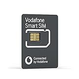 Vodafone Smart SIM, funktioniert mit ausgewählten smarten Geräten wie GPS Tracker, Smart Watches, LTE 4G Kameras, Wildkameras (Nicht für Smartphones, Tablets und Mobile Router) ABO