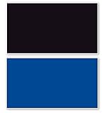 Amtra Deko Fotorückwand Schwarz/Blau beidseitig 120x60cm 2in1 Rückwandposter Rückwand Folie Aquarien Poster Foto F