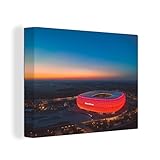 Leinwandbild - Allianz Arena - Bayern München - Bundesliga - 80x60