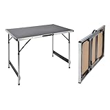 Haushalt International Campingtisch höhenverstellbar Tisch 100x60x73-94 F