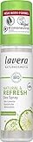 lavera, Deo Spray NATURAL REFRESH vegan Naturkosmetik Bio Limette Natürliche Mineralien ohne Aluminium Zuverlässiger Schutz für ein frisches Hautgefühl 48 Stunden Deo Schutz 75 ml, Limette, 1 stück
