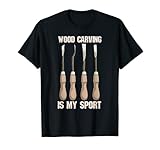 Holzschnitzerei ist Sport, lustiger Holzarbeiter Papa Humor T-S