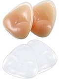 DILISEN 2 Paar Bikini Gel Pads Silikon BH Einsätze Push Up Brustvergröß