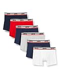 Levi's Mens Sportswear Logo Men's Briefs (6 Pack) Boxer Shorts, Blue/red/Black, L