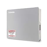 Toshiba Canvio Flex, 1 TB, Portable Externe Festplatte für Mac-Computer, Windows-PCs und Tablets,USB 3.2. Gen 1, inkl. USB-C®- und USB-A-Kabel, Silber (HDTX110ESCAA)