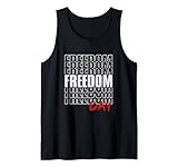 Freedom Day für den Freiheit Feiertag Tank Top