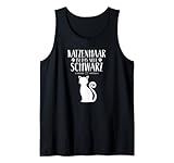 Katzen Katzenhaare Kater Neue Schwarz Lustiger Spruch Tank Top