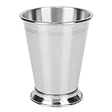 400ml Mint Julep Tasse, Silber Edelstahl Cocktail Gläser Moscow Mule Becher für Zuhause Party B