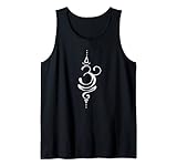 Antike Sanskrit Breathe Om Yoga Meditation Symbol Tank Top