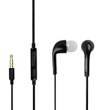 Original Samsung Head-Set EO-EG900BB in Schwarz für Samsung Galaxy J5 (2017) J530F InEar In-Ear Kopfhörer Headset Ohrhörer 3,5mm Stecker Stereo Sound Bulk verpackt + gratis Bildschirm Reinigungsp