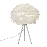 Feather Tischlampe Nachttischlampe Nachttisch Lampenschirm Moderne Minimalistische Lampe Vintage Wohnzimmer, Schlafzimmer, Restaurant, Wohnk