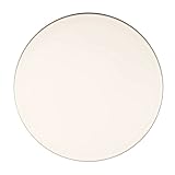 Werzalit Tischplatte, Dekor weiß, rund 80