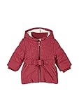 s.Oliver Unisex - Baby Wintermantel mit Fleecefutter pink 62