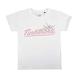 Disney Mädchen Team Tinkerbell T-Shirt, Weiß (White White), 11-12 J