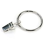Marwotec Verbindungselemente 30 STK. 35mm Durchmesser Mehrzweck Vorhang Clip Gardinenstange Gardinenringe Vorhangringe mit Clip