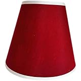 FMONH Stoff Lampenschirm ，Lichtdurchlässig Schlichte Moderne Tischleuchte Wandleuchte rund DIY Lampenschirm ，E27 ，Silberg
