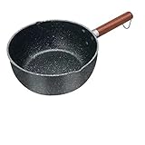 LANMEISM Suppentopf Maifan Stone Milk Topf Nichtstick Topf Haushalt Baby Nahrungsergänzungsmittel Pot Baby Topf Heißmilch Nudelkocher Suppentopf Induktionskocher (Color : 18 cm Without Cover)