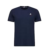le coq Sportif ESS Tee SS N°2 M T-Shirts & Poloshirts Hommes Blau/Marine - L - T-S