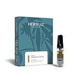 HERBLIZ Vape Liquid Kartusche mit 50 % CBD zum Nachfüllen von E-Zigarette Liquid | 250 mg CBD, nikotinfrei und THC-frei | Patronen kompatibel mit Maxstiq Vape Stick CBD Öl Vap