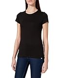 CARE OF by PUMA Damen-T-Shirt aus Baumwolle mit Rundhalsausschnitt, Schwarz (Black), 42, Label: XL